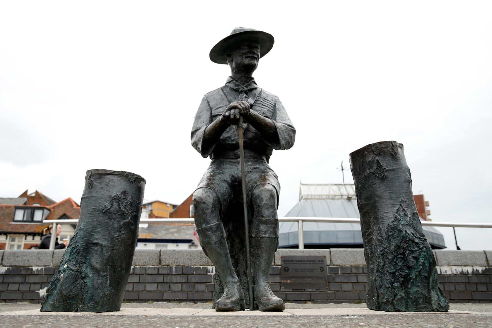 Statue of scout founder to be taken down in Britain in wake of anti-racism protests Statue of scout founder to be taken down in Britain in wake of anti-racism protests