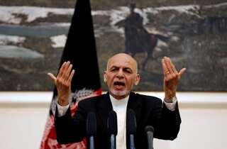 Military helicopter was shot down, says Afghan president