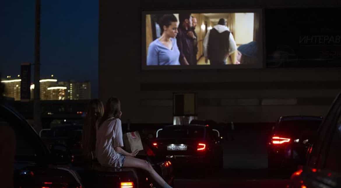 With US spy comedy on bill, Moscow drive-in cinema re-opens With US spy comedy on bill, Moscow drive-in cinema re-opens