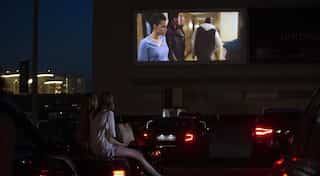 With US spy comedy on bill, Moscow drive-in cinema re-opens