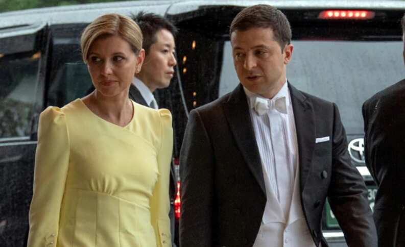 Ukraine president's wife tests positive for coronavirus