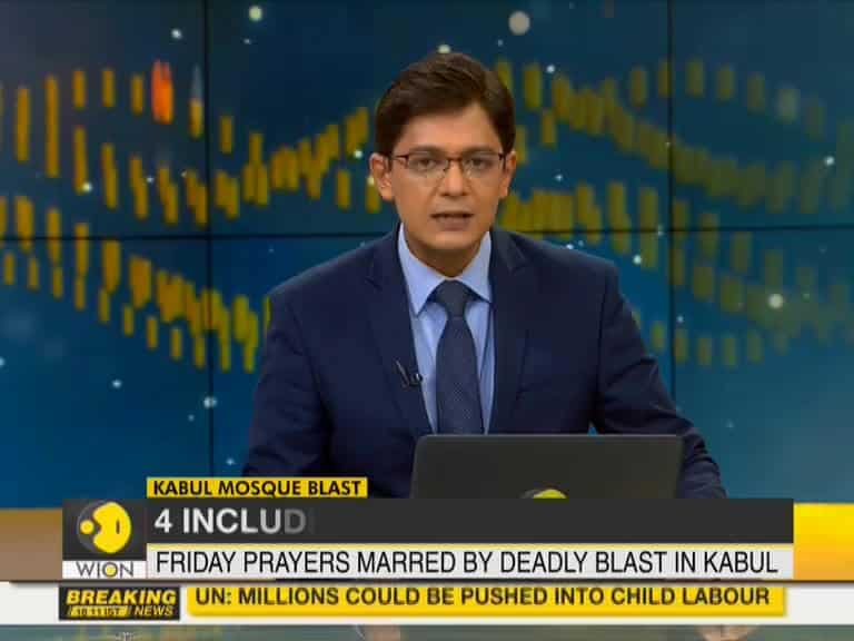 Blast in Kabul Mosque during Friday prayers