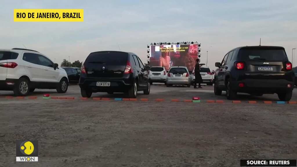 Drive-in cinema sees revival in Brazil amid pandemic