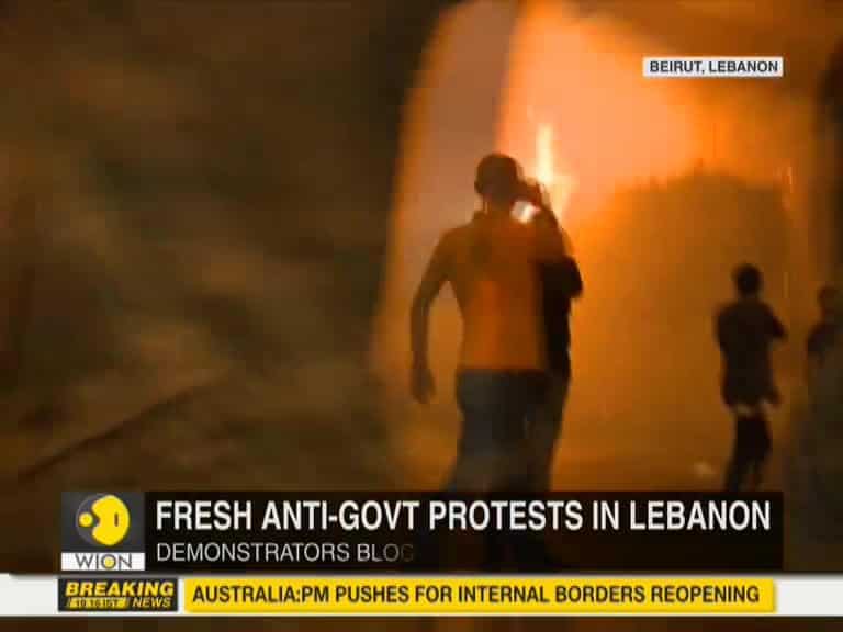 Protests hit Lebanon as currency hits record low | World News