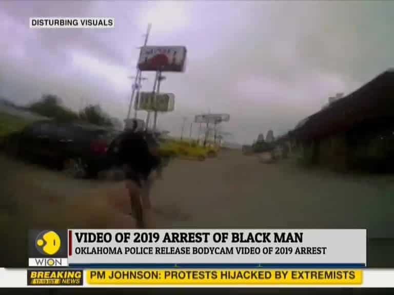 US police release footage of Scott's arrest | Black man arrest in 2019