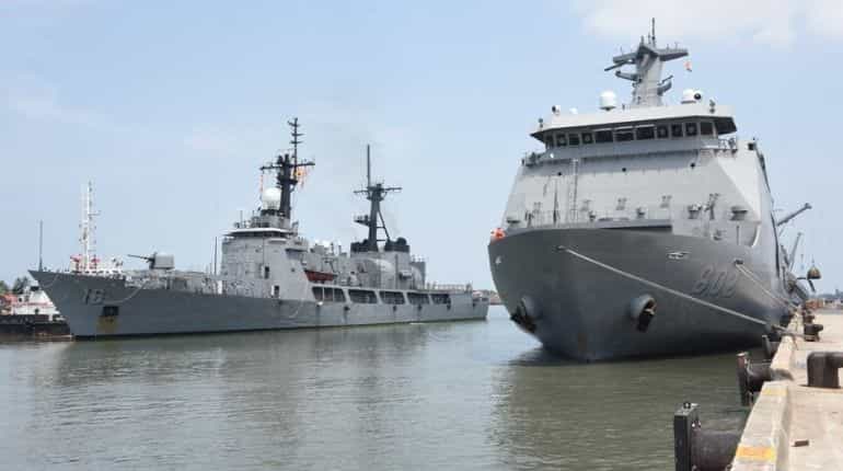 Philippines navy chief writes to Indian navy chief; expresses gratitude for repairing ship damaged by fire Philippines navy chief writes to Indian navy chief; expresses gratitude for repairing ship damaged by fire