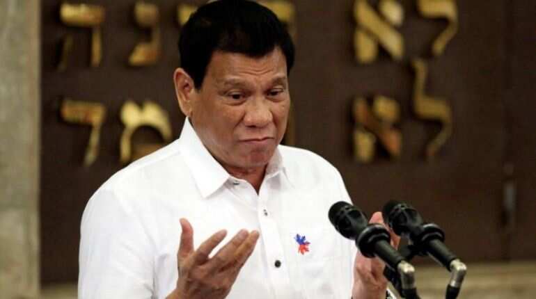 Philippines' Duterte says he will send navy ships in South China Sea to assert claim over resources Philippines' Duterte says he will send navy ships in South China Sea to assert claim over resources