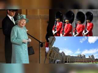 A scaled-down ceremony at Windsor marks Queen Elizabeth II's 94th birthday