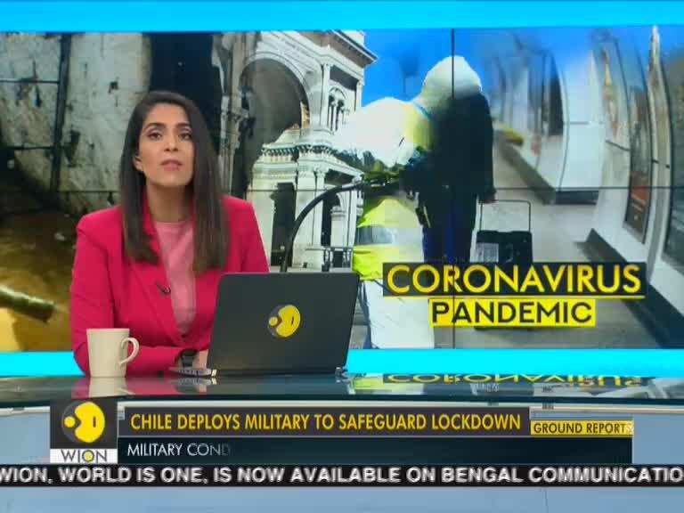 Chile deploys military to safeguard lockdown amid surging Coronavirus cases