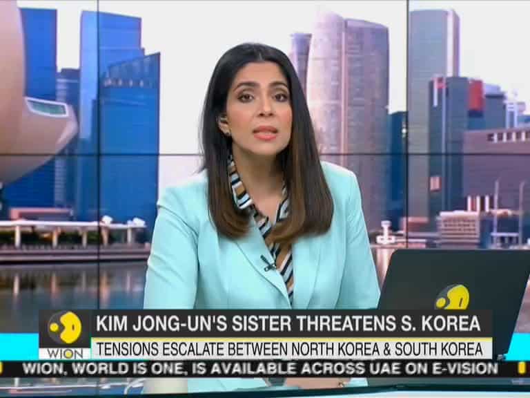 North Korean leader Kim Jong Un's sister threatens South Korea of military action