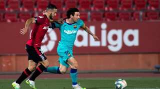 Lionel Messi caps Barcelona win over Real Mallorca on La Liga return