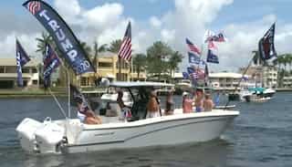 Trump supporters plan boat rally for president’s birthday