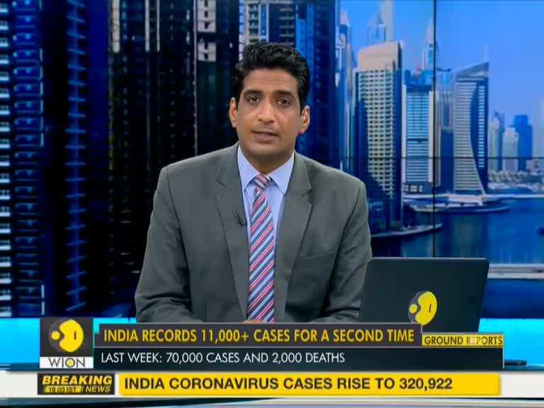 India records more than 11,000 new COVID-19 cases for second consecutive day