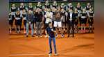 Novak Djokovic breaks down in tears after hosting Belgrade charity exhibition