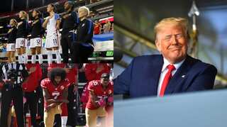 'Won't watch anymore': Donald Trump warns NFL and US Soccer if players kneel during anthem