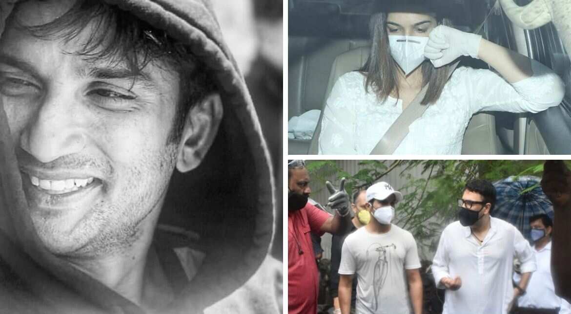 Sushant Singh Rajput's funeral: Shraddha Kapoor, Rajkummar Rao attend ...