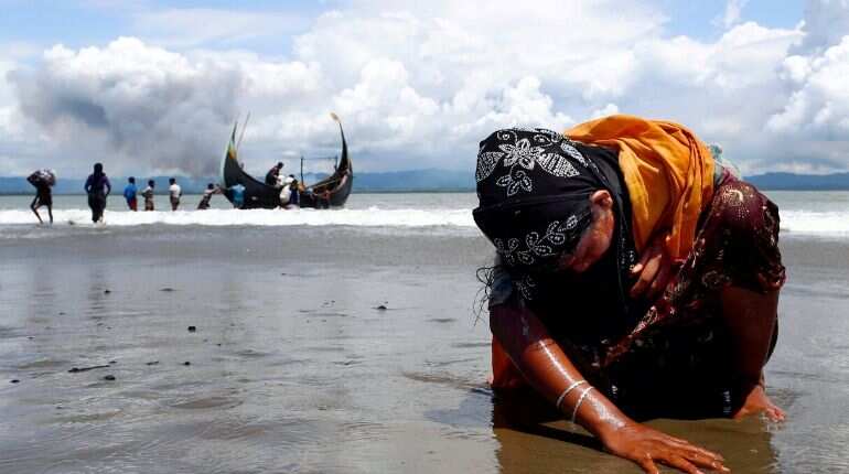 Traffickers demand payments for Rohingya stranded at sea