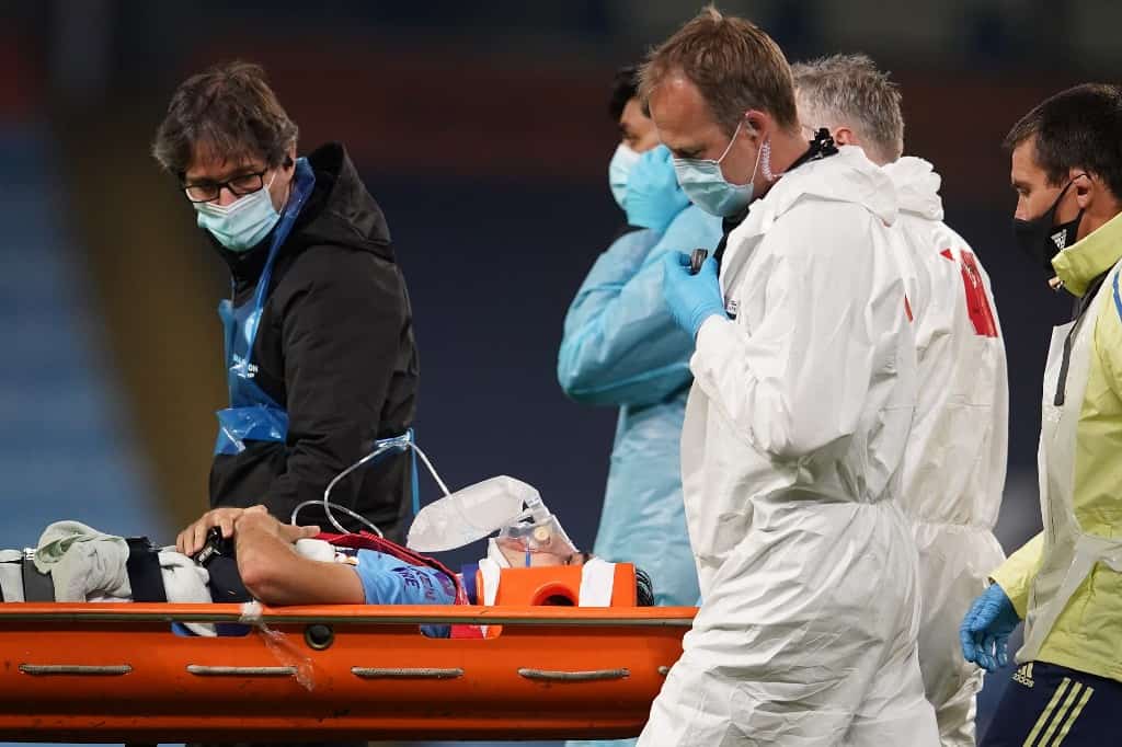 Premier League: Man City provide injury update on Eric Garcia after horrific collision with Ederson