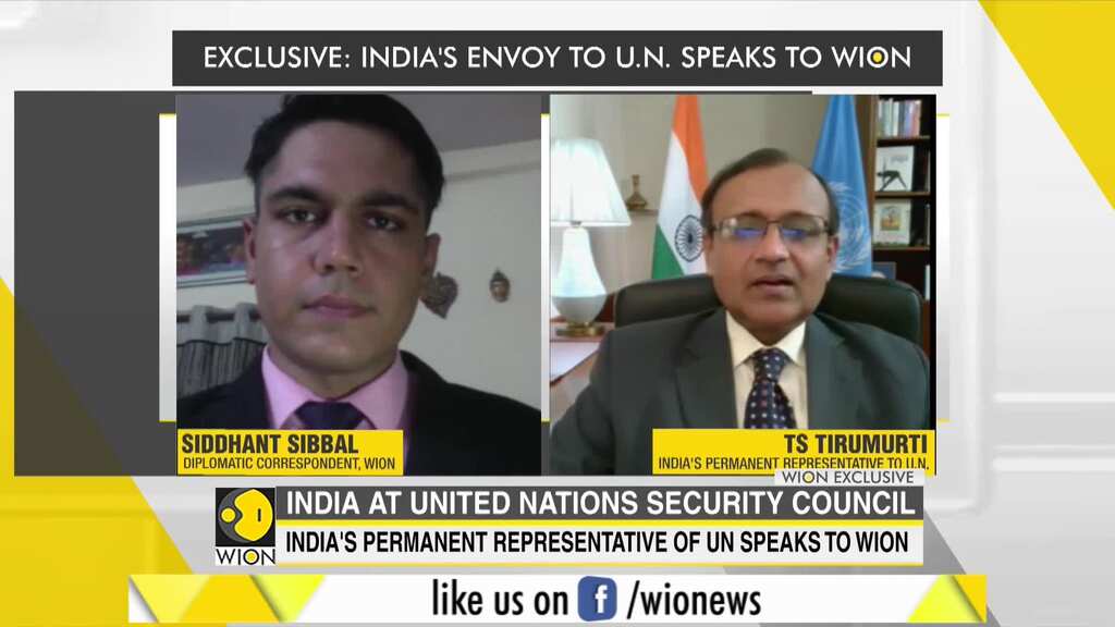 WION Exclusive: TS Tirumurti, India's permanent envoy to UN speaks to WION