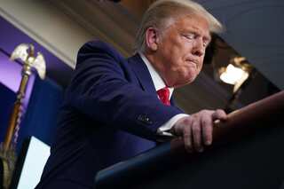 Trump says mail-in voting is top threat to his re-election