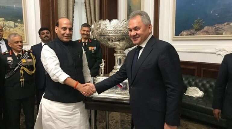 Contracts with Russia will be executed soon, says Defence minister Rajnath Singh in Moscow Contracts with Russia will be executed soon, says Defence minister Rajnath Singh in Moscow