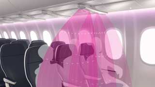 Could this invisible air shield protect fliers from coronavirus transmission?