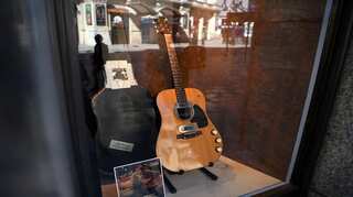 Kurt Cobain 'Unplugged' guitar sells for record $6 million at auction
