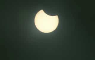 Annular solar eclipse underway, cloudy skies may play spoilsport for sky gazers in Delhi