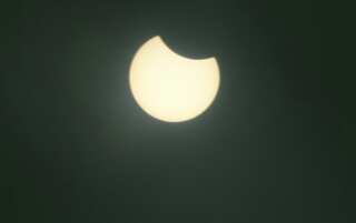Annular solar eclipse underway, cloudy skies may play spoilsport for sky gazers in Delhi