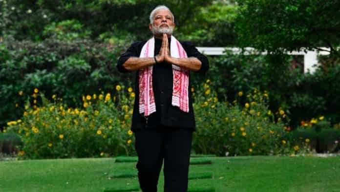 'It's a day of oneness & humanness' says PM Modi while addressing nation on Yoga Day