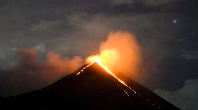 Experts predicted the eruption