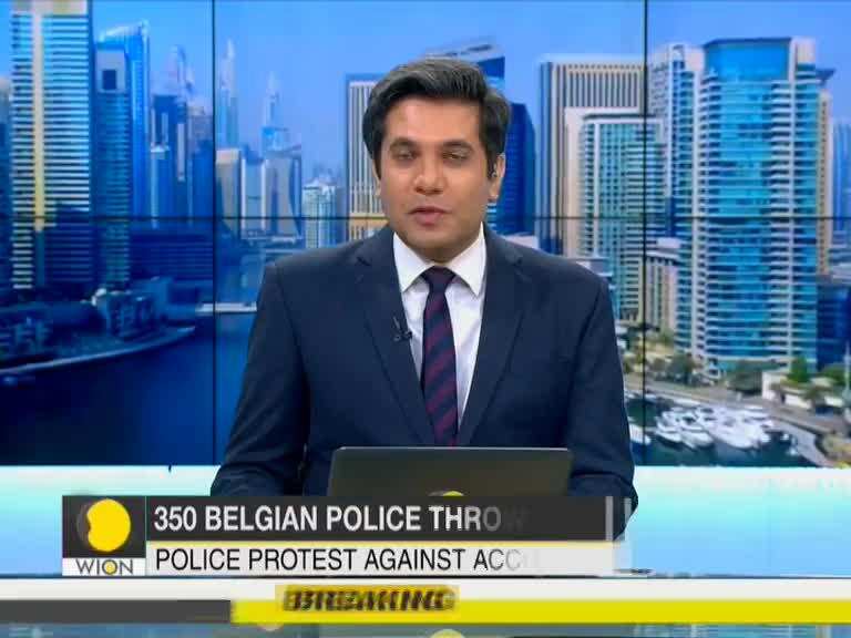 Belgian police protests against accusation of racism against police