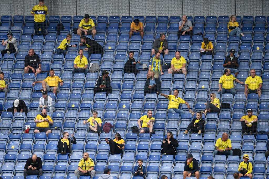 Denmark: 3,000 fans attend a football match amid COVID-19 Pandemic