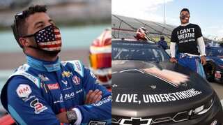 Michael Jordan and Danny Hemlin form Nascar team with Bubba Wallace as driver
