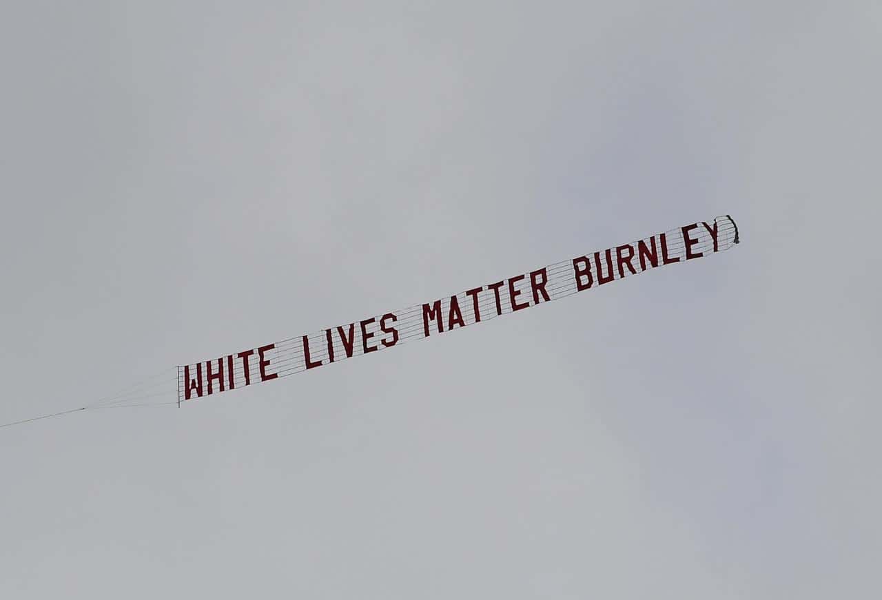 Airport suspends banner towing after 'White Lives Matter' incident Airport suspends banner towing after 'White Lives Matter' incident