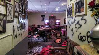 Indian restaurant vandalised in US with hate messages scrawled on walls