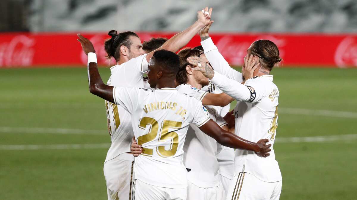 Sergio Ramos' free kick helps Real Madrid top the La Liga table Sergio Ramos' free kick helps Real Madrid top the La Liga table