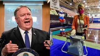 Top 10 world news today: US sanctions Iranian ships, Russians cast early vote and more