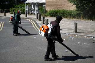 More than 20 police officers injured after clashes at illegal street party in London