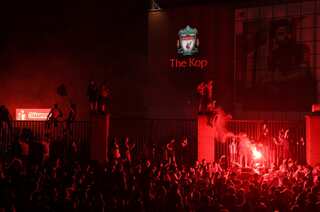 Arrests made in Liverpool, Leeds after fans gather to celebrate trophy lifts