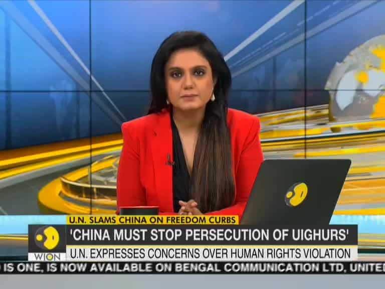 UN slams China over freedom curbs, says, "China is suppressing free speech"