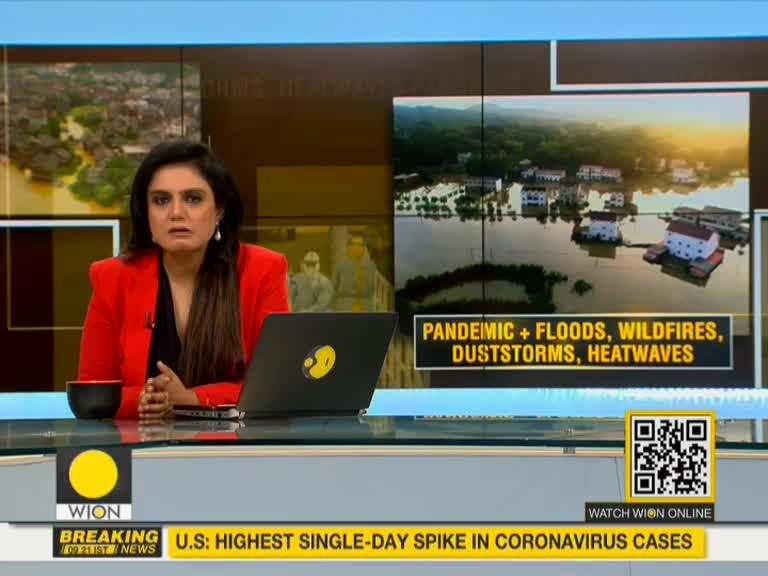 Natural disasters made worse by pandemic, 20 rainstorms battered China so far this year