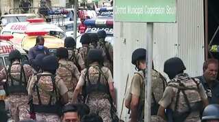 Karachi stock exchange attack: 11 killed, hostage situation foiled