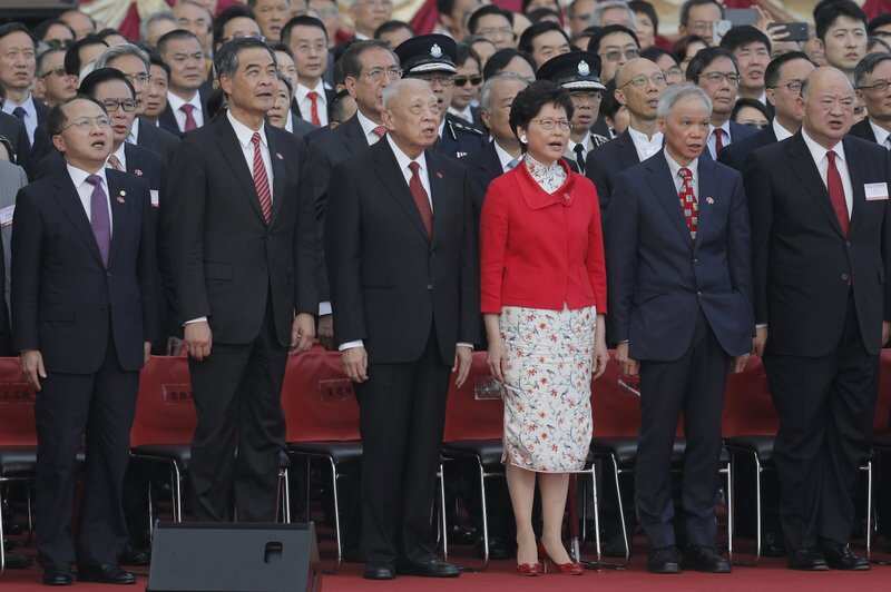 Hong Kong marks handover anniversary as security law takes effect