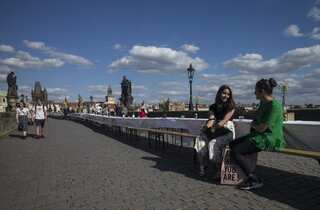 Czechs mark end of coronavirus crisis with group dinner
