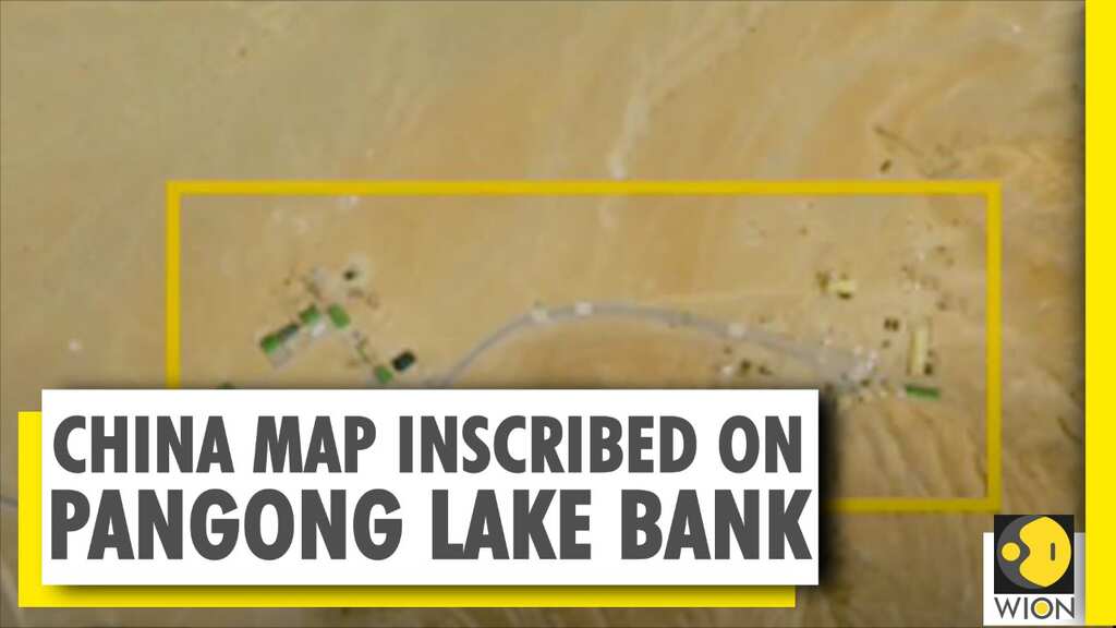 Your Story: China map inscribed on Pangong Lake in Ladakh