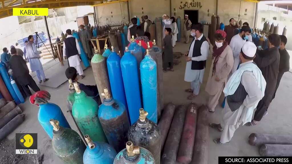 Old factory helps Afghan virus patients breathe