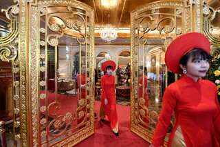 Vietnam opens world's 'first' gold-plated hotel