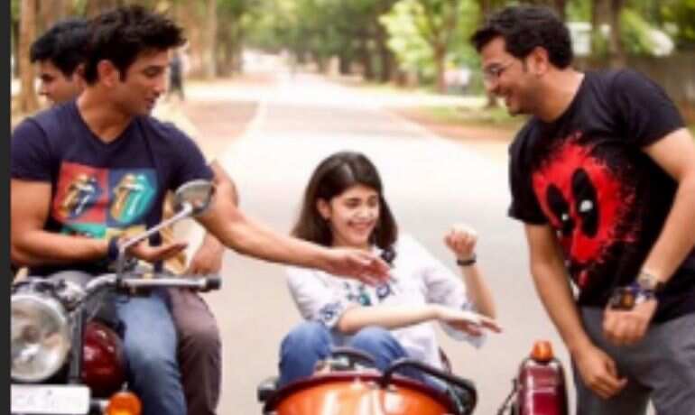 Sanjana Sanghi shares candid photo of Sushant Singh Rajput from 'Dil Bechara' set Sanjana Sanghi shares candid photo of Sushant Singh Rajput from 'Dil Bechara' set