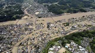 14 feared dead at flooded nursing home in Japan